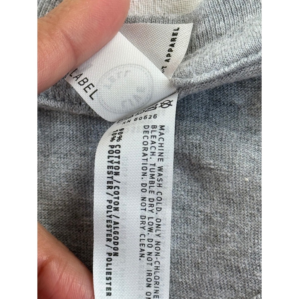 Live and Tell Dog Cuddling Nightshirt Grey V-Neck Sleep Dress Womensf S Medium - Picture 6 of 8